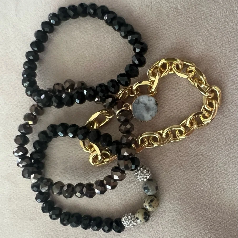 Stackable bracelet set - Picture 2 of 2